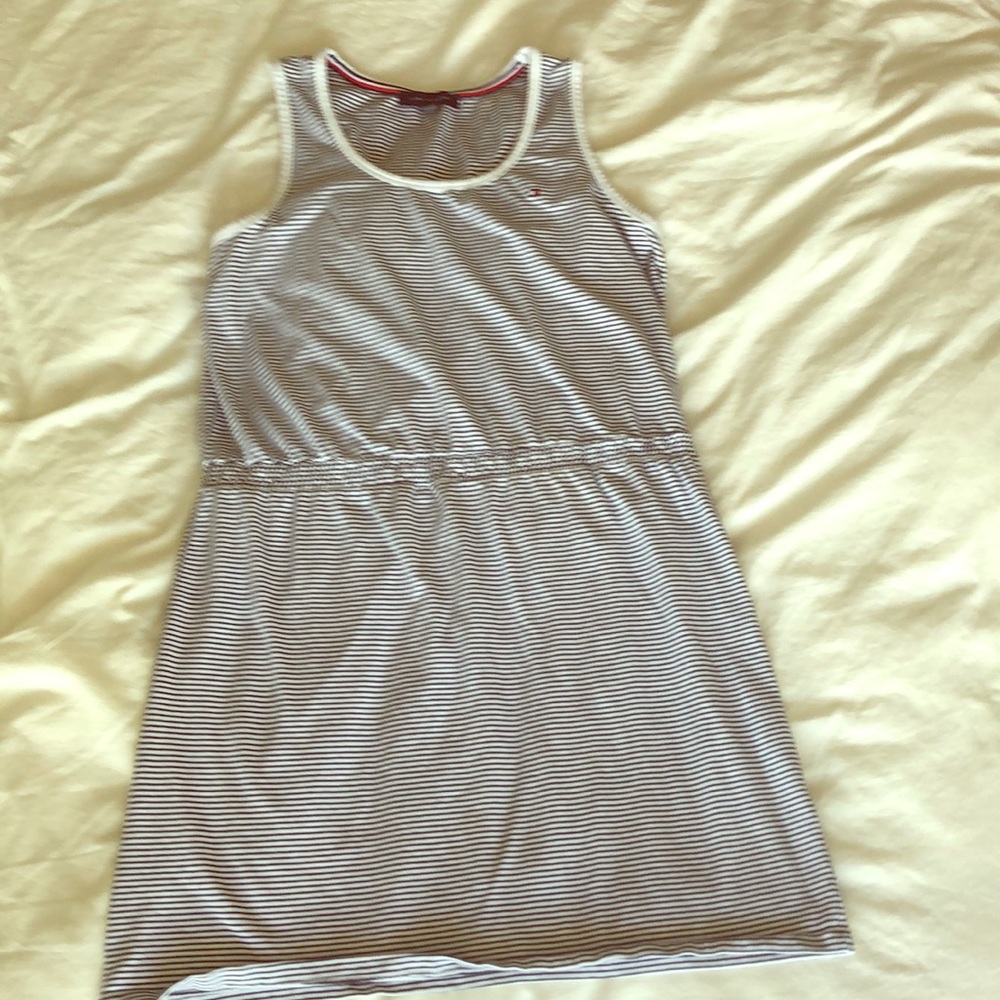 Tommy Hilfiger Navy Striped Dress